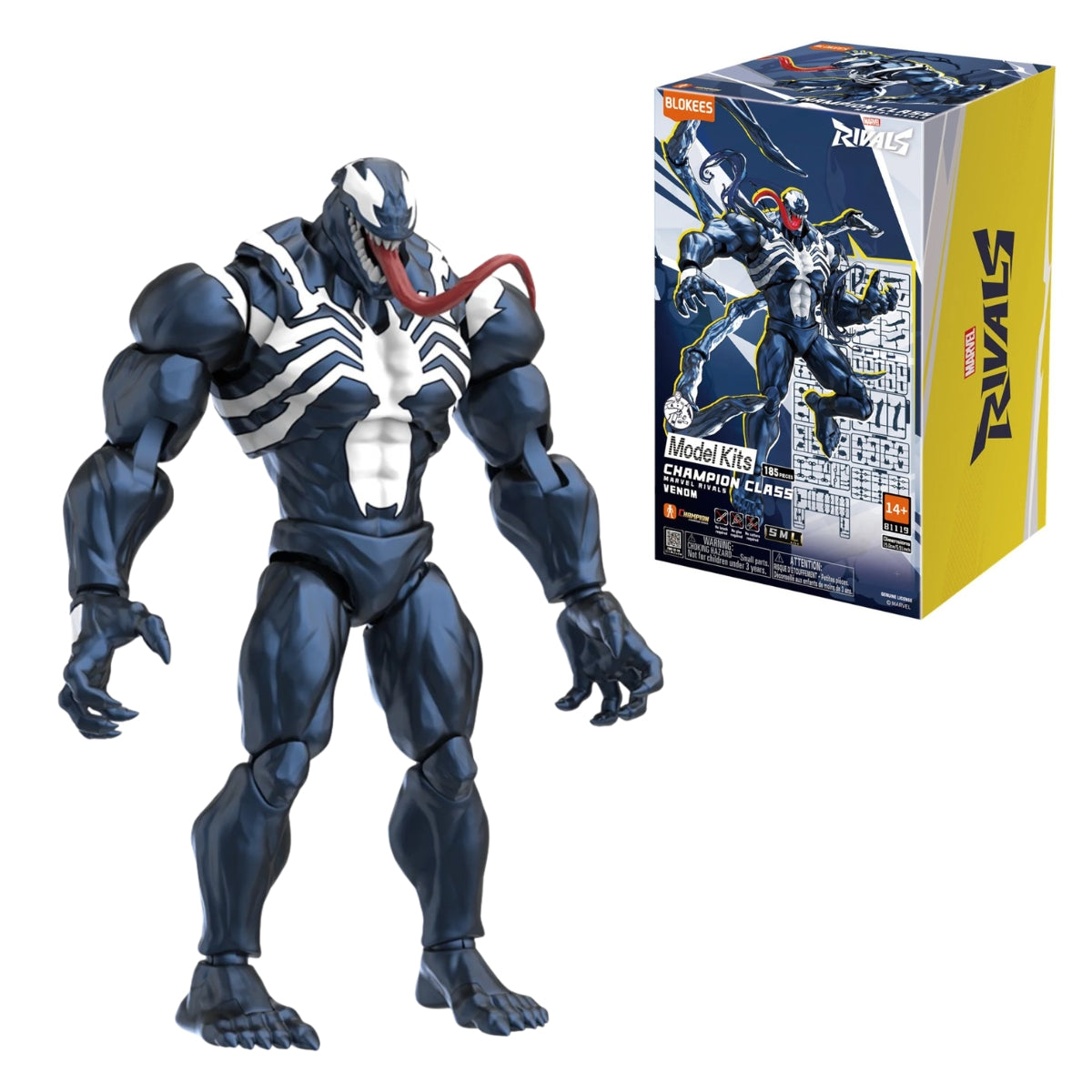 Blokees Marvel Rivals Venom Champion Class Model Kit – Unboxing Rush