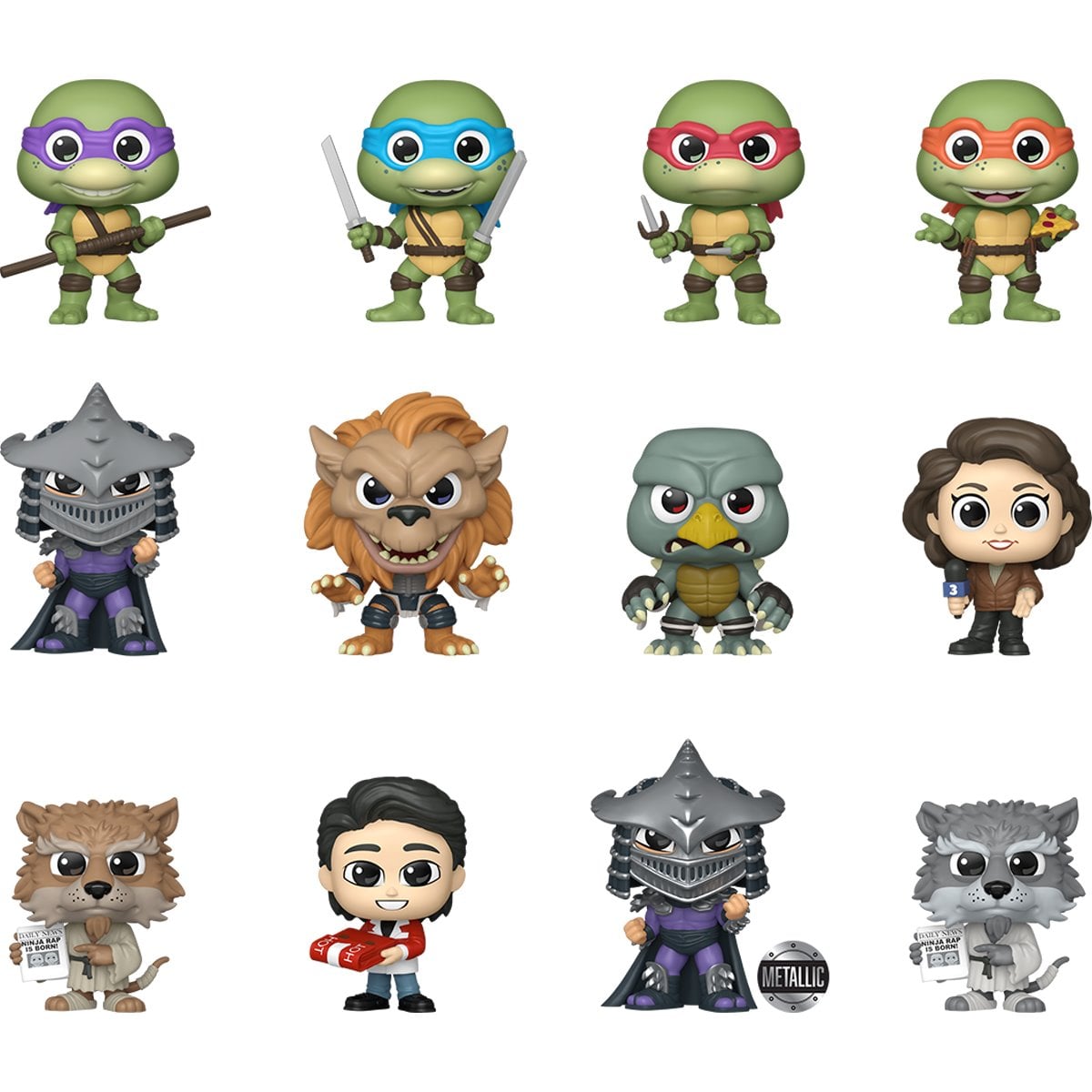 Funko Mystery Minis Teenage Mutant Ninja Turtles II: The Secret of the Ooze Mini-Figure (Single Blind Box)