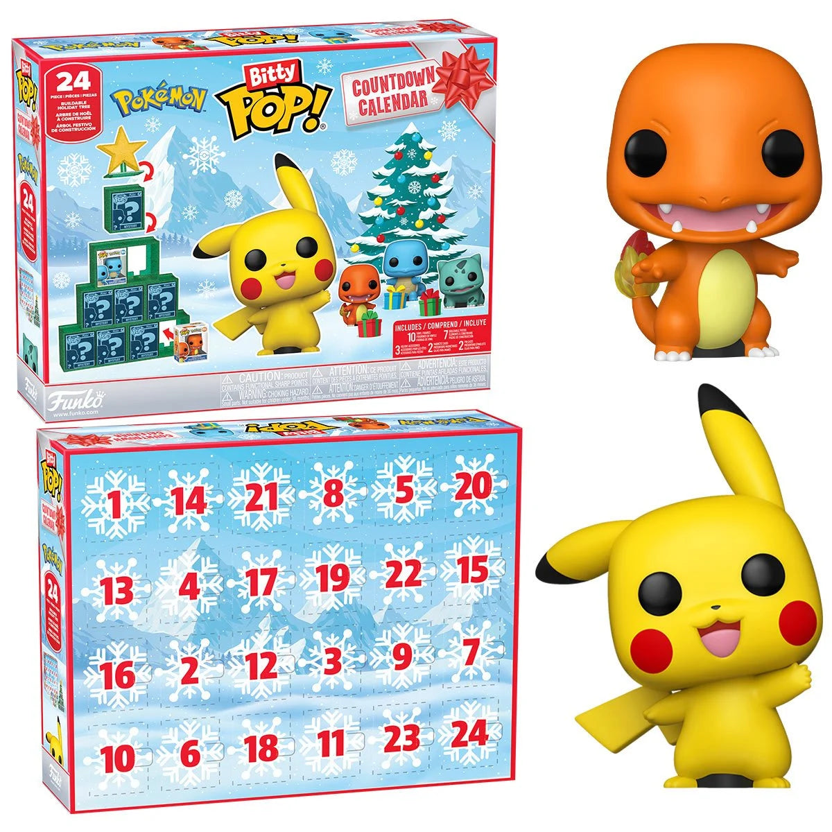Funko Pokemon 2026 Edition Bitty Pop! Advent Calendar