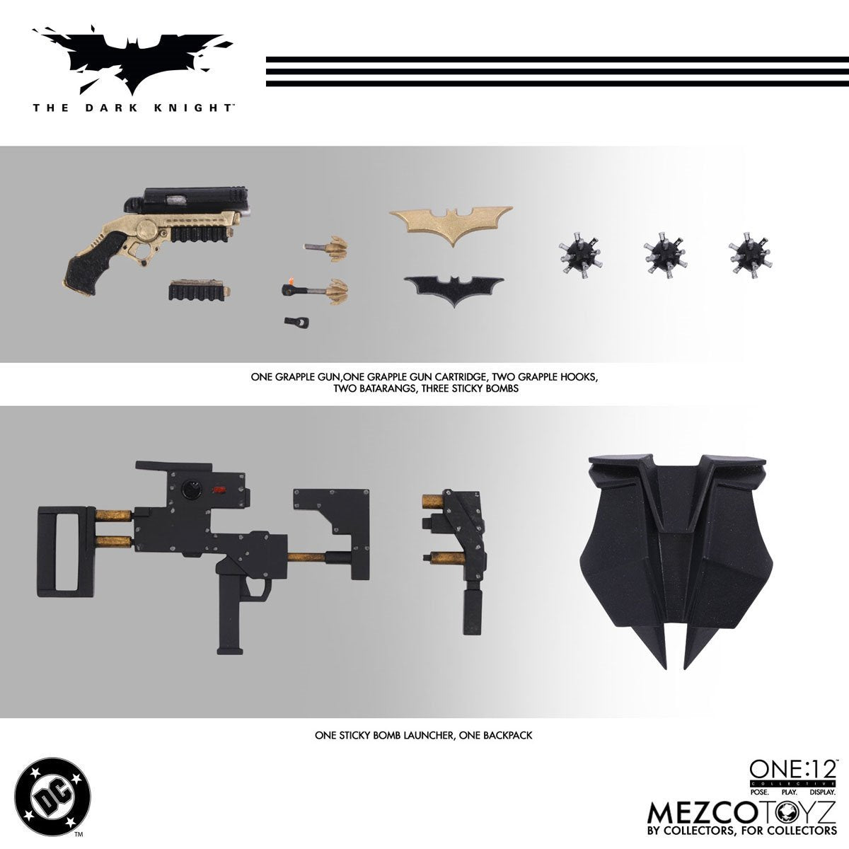Mezco The Dark Knight Batman One:12 Collective Action Figure