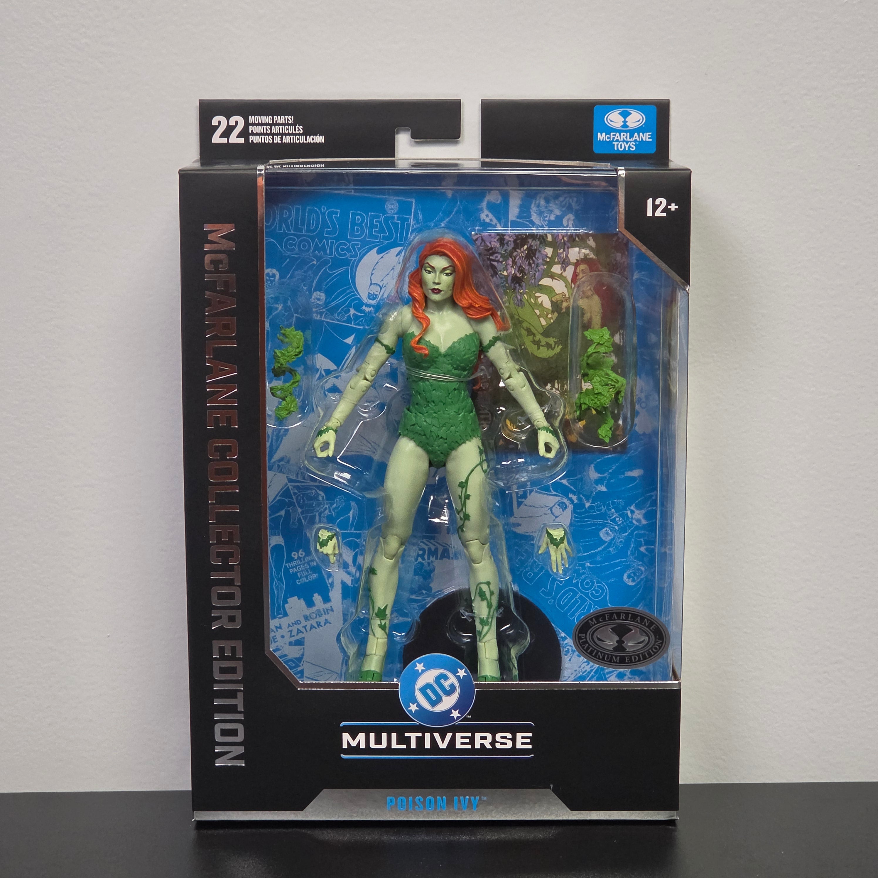 McFarlane Collector Edition Wave 15 Poison Ivy DC Classic #62 (Platinum Edition Chase) 7-Inch Scale Action Figure