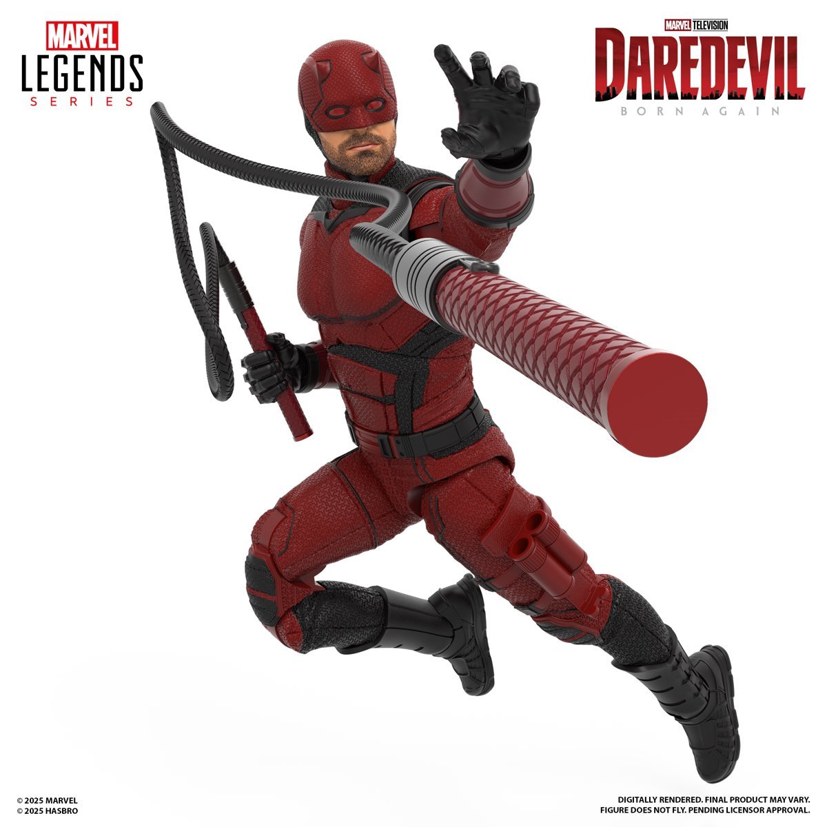Daredevil: Born Again Marvel Legends Series Daredevil 6-Inch Action Figure