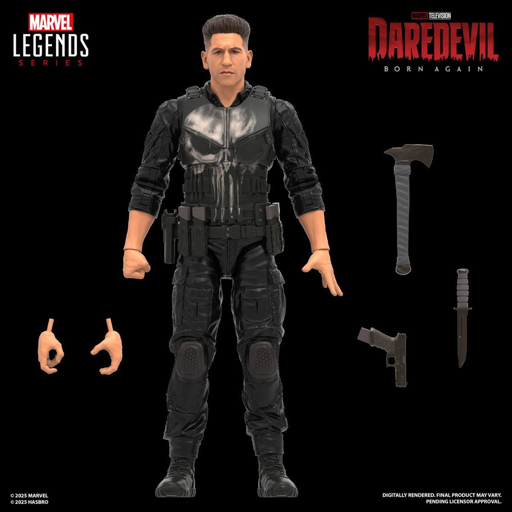 Marvel Legends Daredevil: Born Again Punisher Action Figure