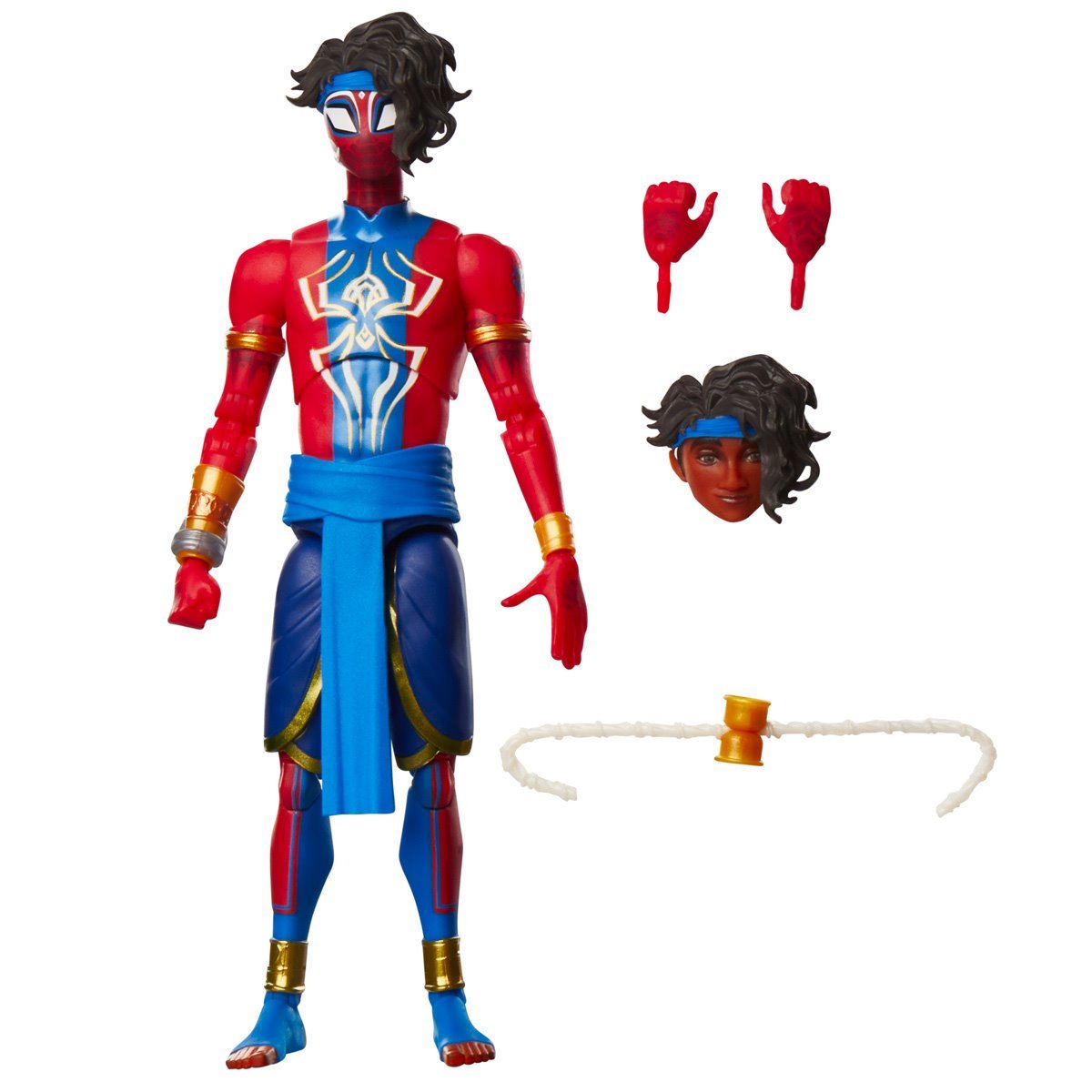 Spider-Man Across The Spider-Verse Marvel Legends Pavitr Prabhakar 2099 6-Inch Action Figure