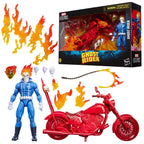 Marvel Legends Ghost Rider Johnny Blaze with Motorcycle Deluxe Action Figure