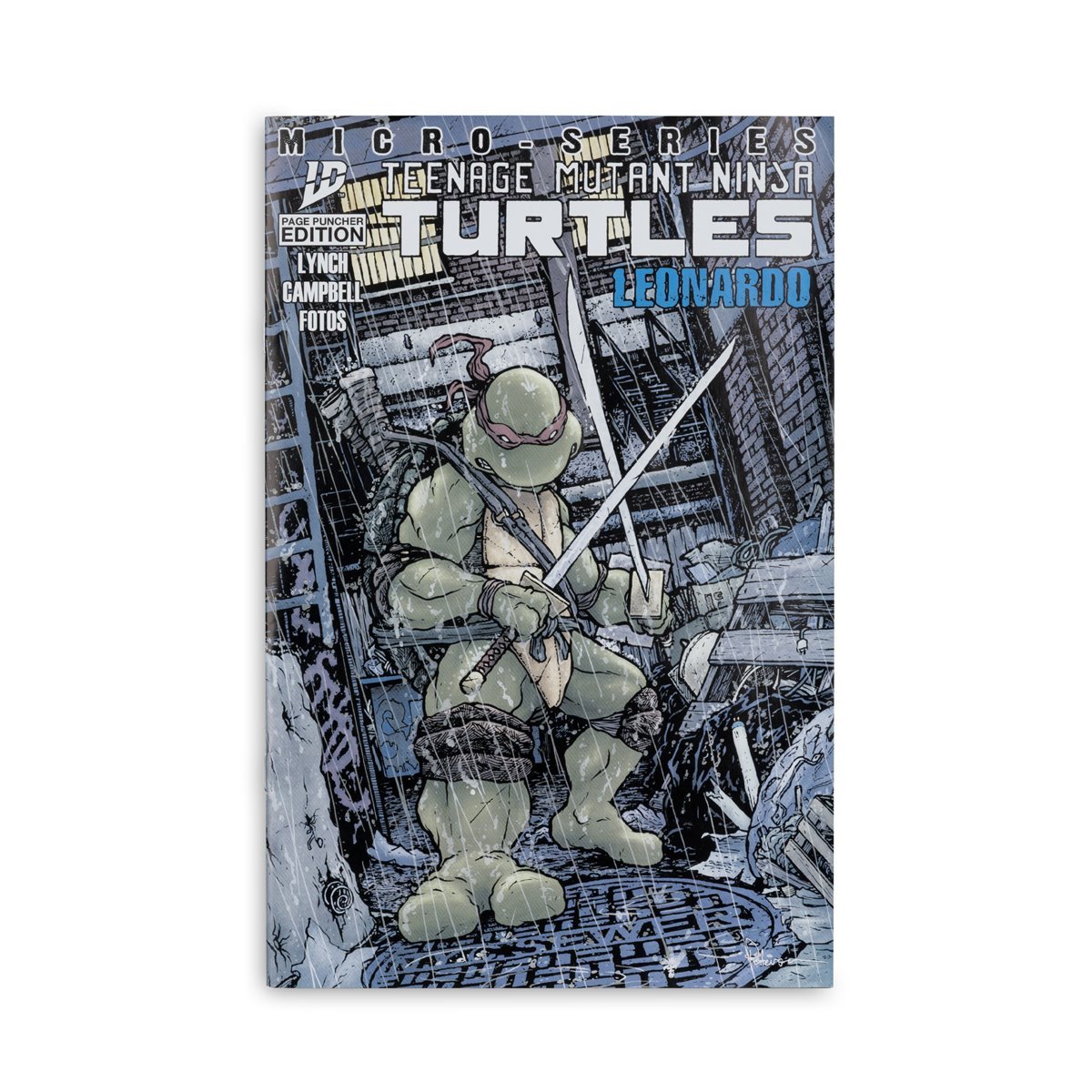 McFarlane Teenage Mutant Ninja Turtles Leonardo, Page Punchers Edition