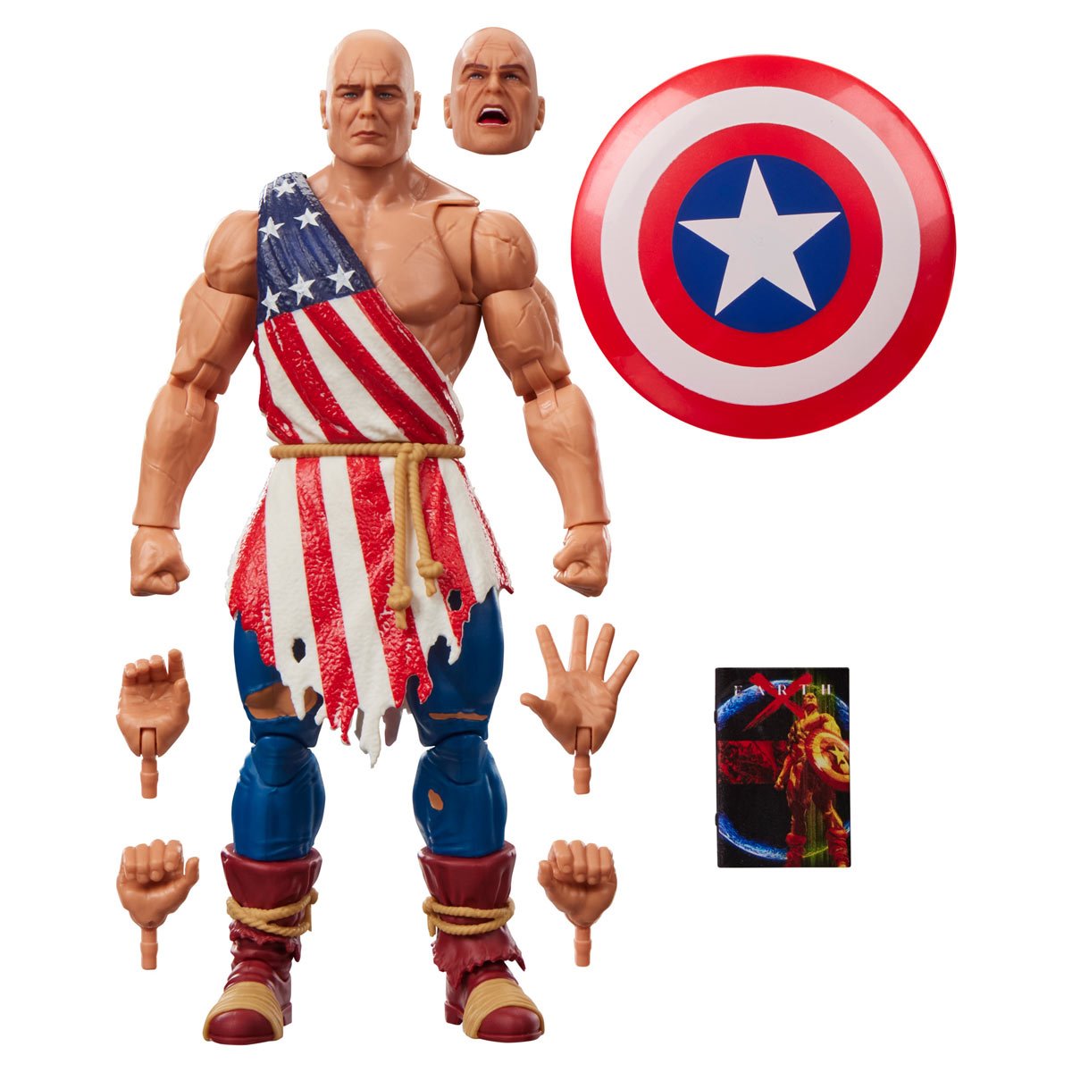 Marvel Legends Series Captain America (Earth X) (Mini Comics Wave 3) Action Figure