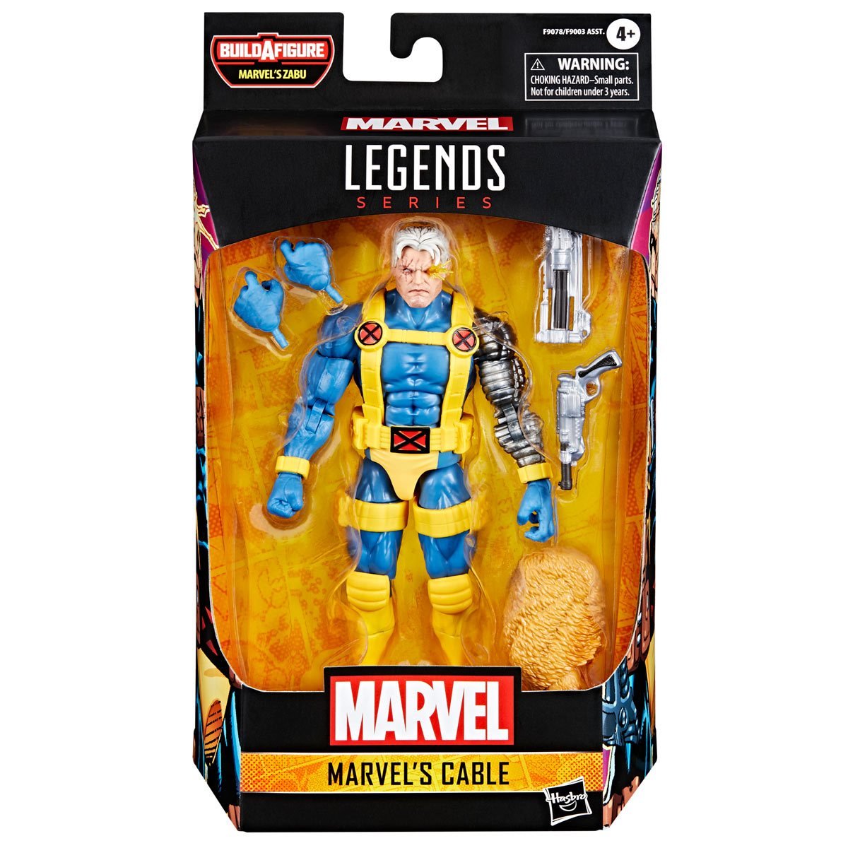 Marvel Legends Zabu Series Cable 6-Inch Action Figure (Re-Release)