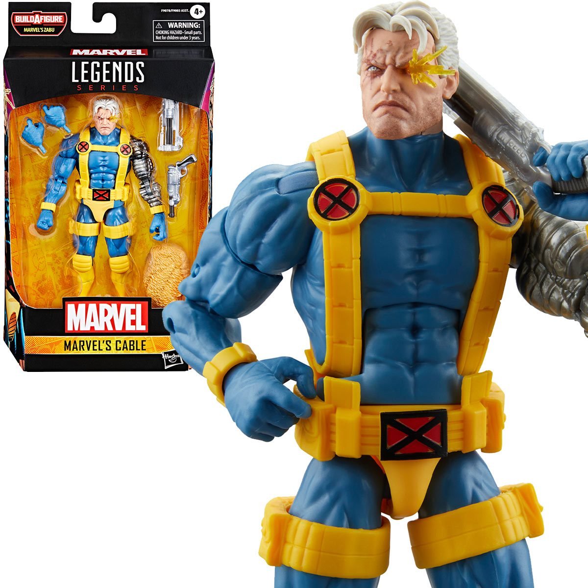 Marvel Legends Zabu Series Cable 6-Inch Action Figure (Re-Release)
