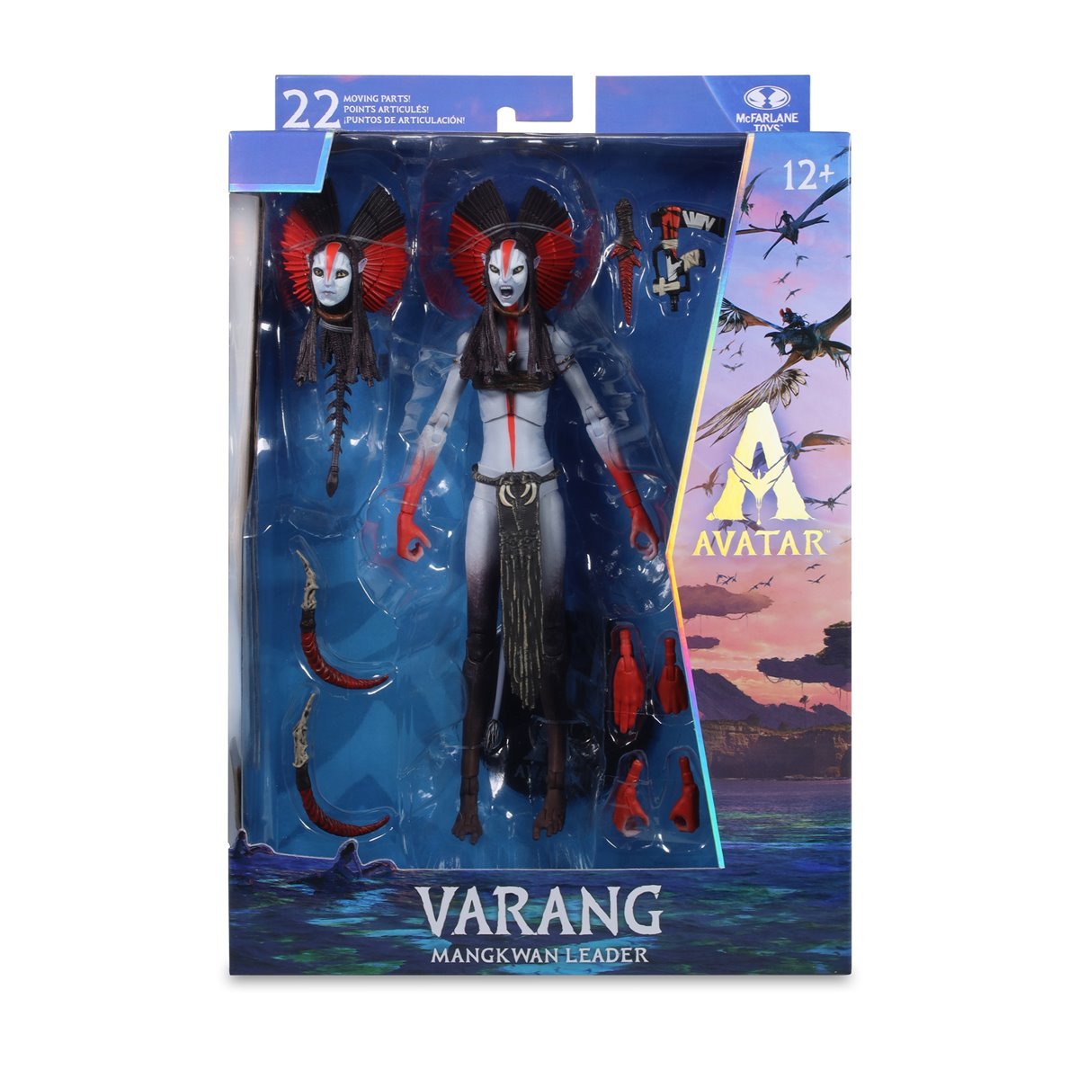 Avatar: Fire and Ash Varang Mangkwan Leader, McFarlane Collector Edition 7-Inch Scale Action Figure