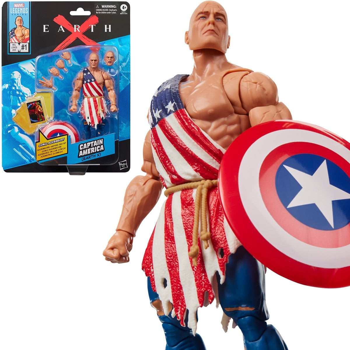 Marvel Legends Series Captain America (Earth X) (Mini Comics Wave 3) Action Figure