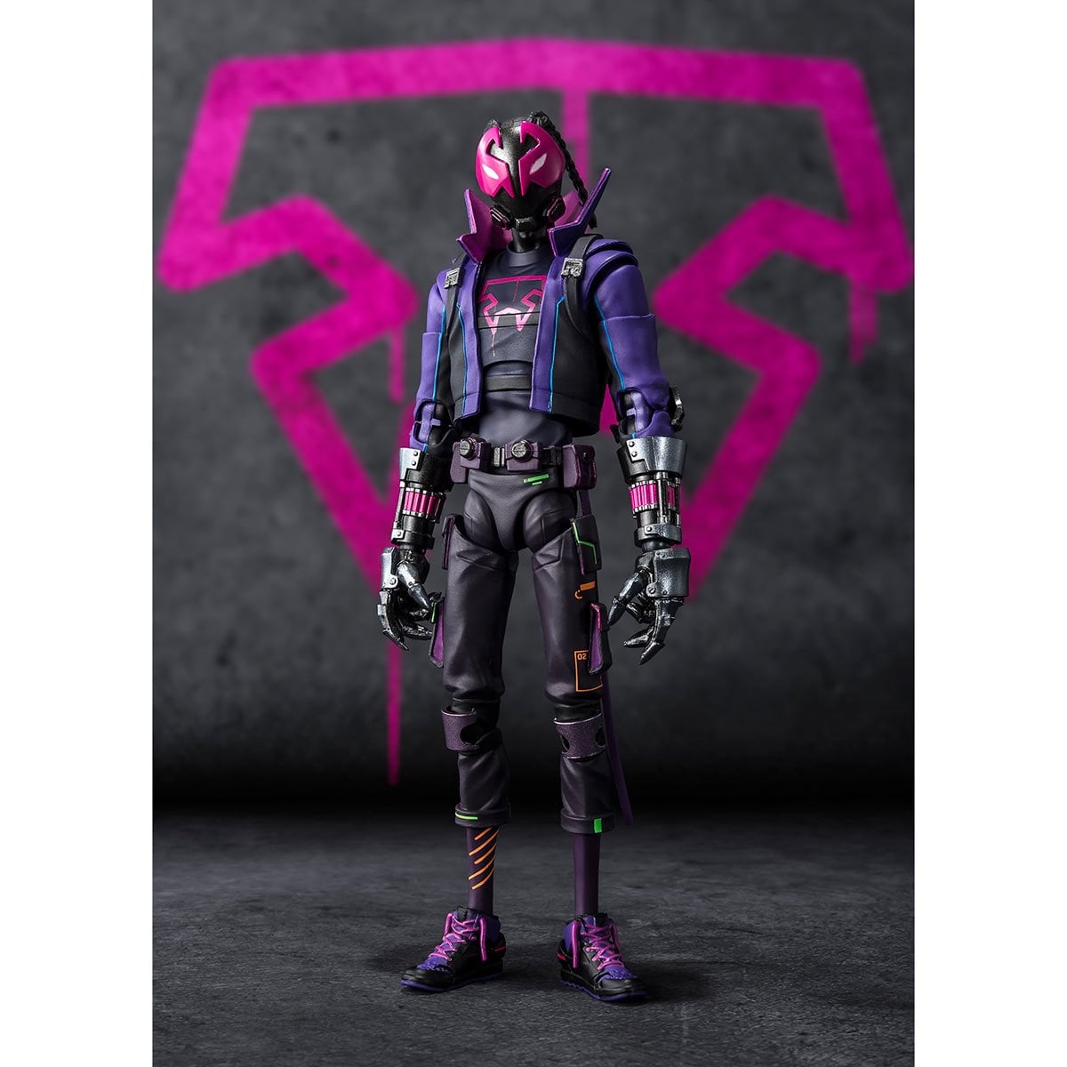 S.H. Figuarts Spider-Man: Across the Spider-Verse Miles G. Morales (42 Miles on the Prowlers Path) Action Figure