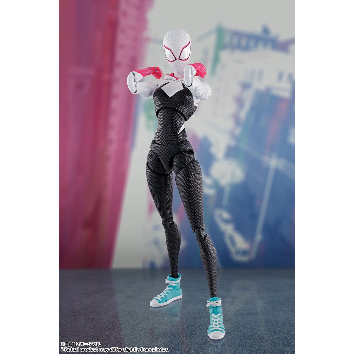 S.H.Figuarts Spider-Man: Across the Spider-Verse Spider-Gwen Action Figure - Reissue