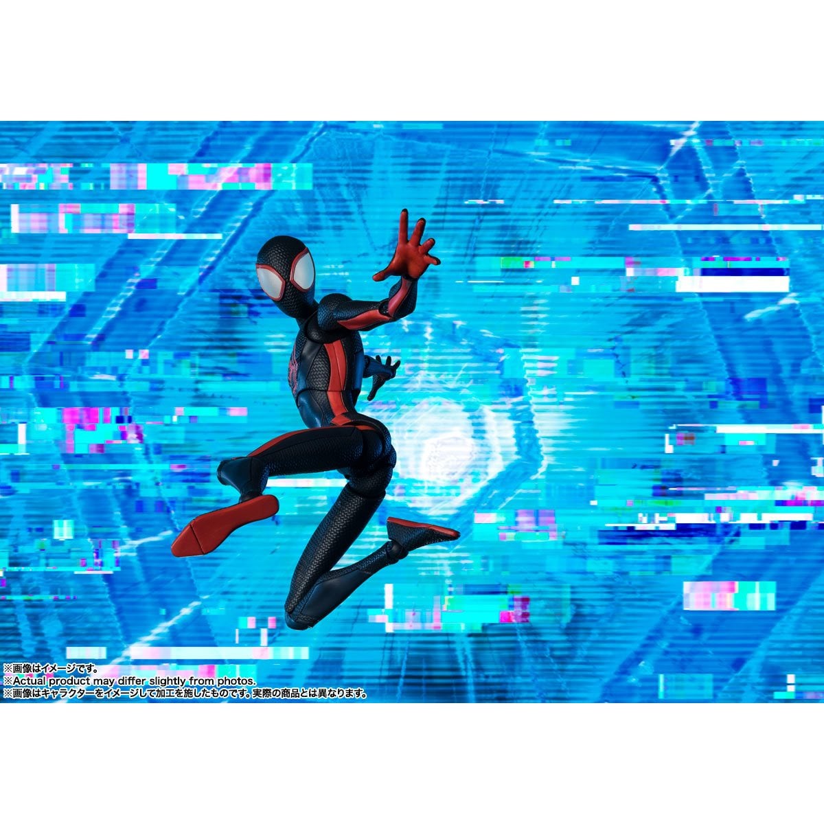 S.H.Figuarts Spider-Man: Across the Spider-Verse Spider-Man Miles Morales Action Figure - Reissue