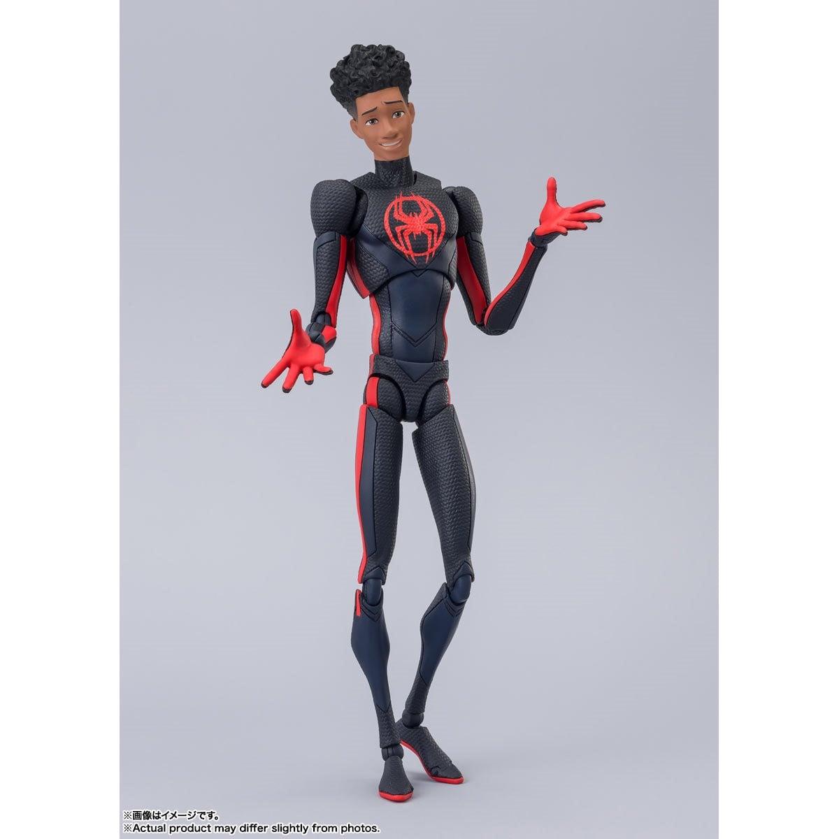 S.H.Figuarts Spider-Man: Across the Spider-Verse Spider-Man Miles Morales Action Figure - Reissue