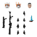 Blokees Star Wars: Attack of the Clones Clone Commander Cody Champion Class Model Kit