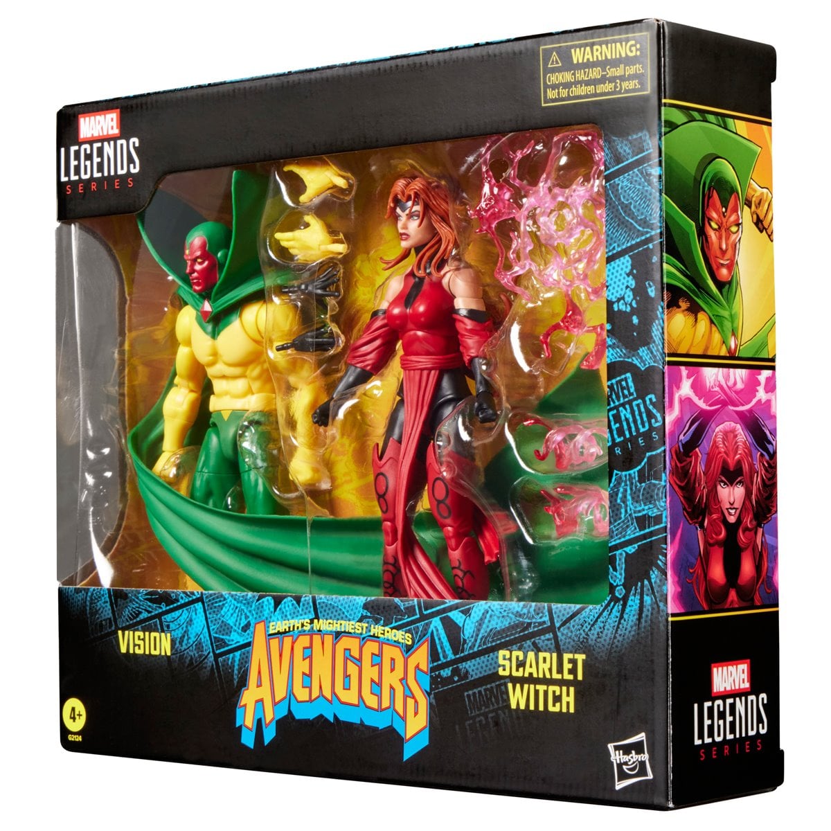 Marvel Legends Avengers: The Crossing Vision & Scarlet Witch 6-Inch Action Figures