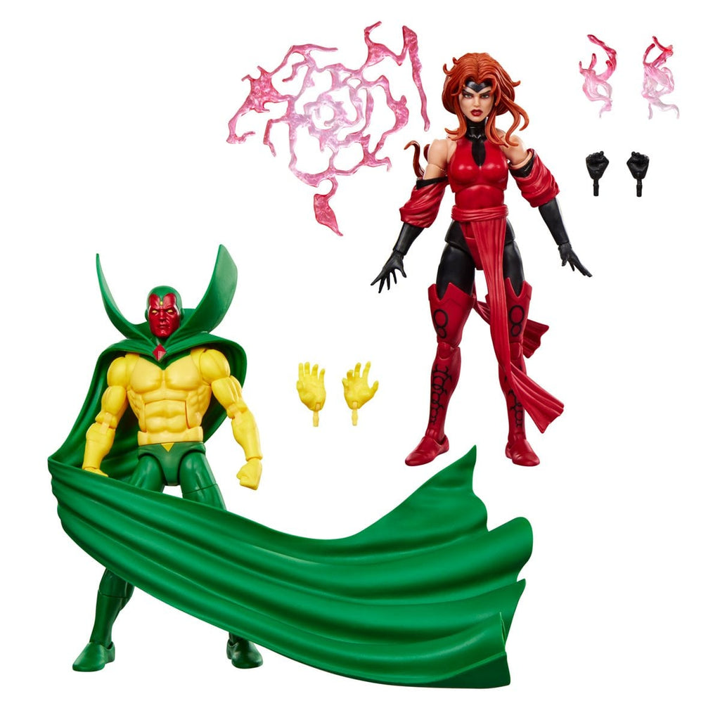 Marvel Legends Avengers: The Crossing Vision & Scarlet Witch 6-Inch Action Figures