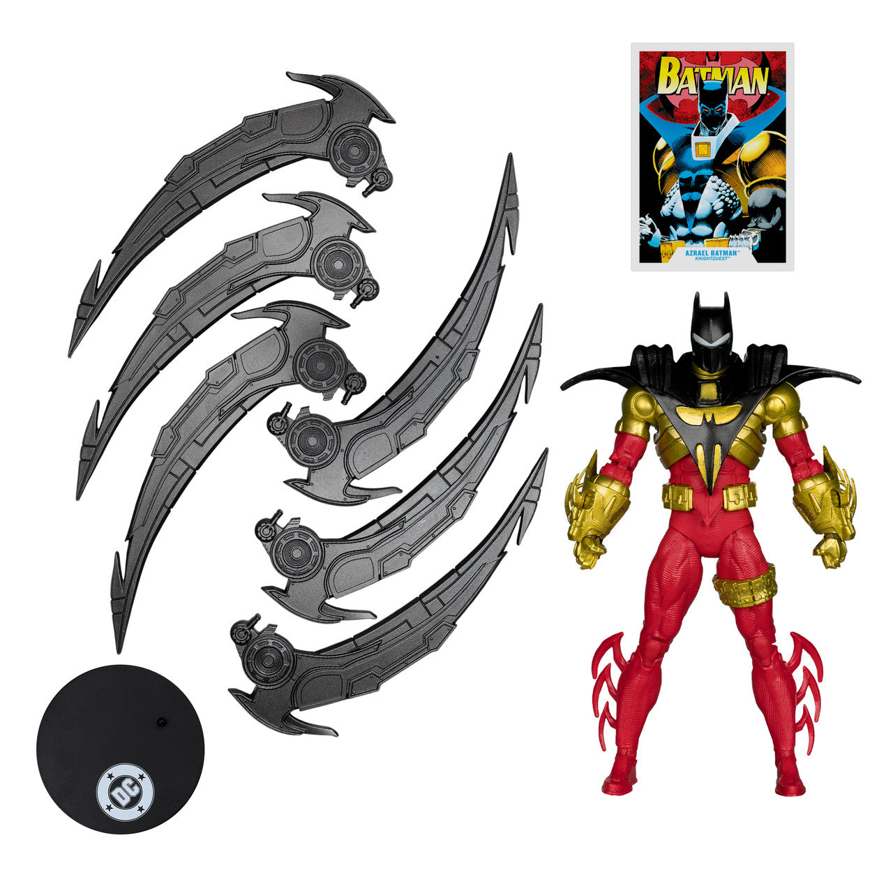 DC Multiverse Azrael Batman (Knightquest) 7-Inch Scale Action Figure