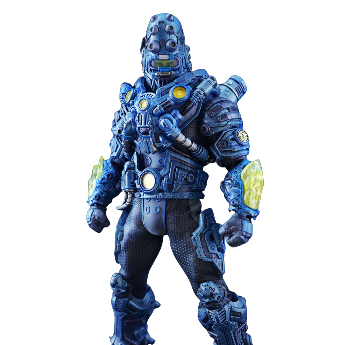 Mezco Rumble Society Baron Bends: Leviathan Armor One:12 Collective Action Figure