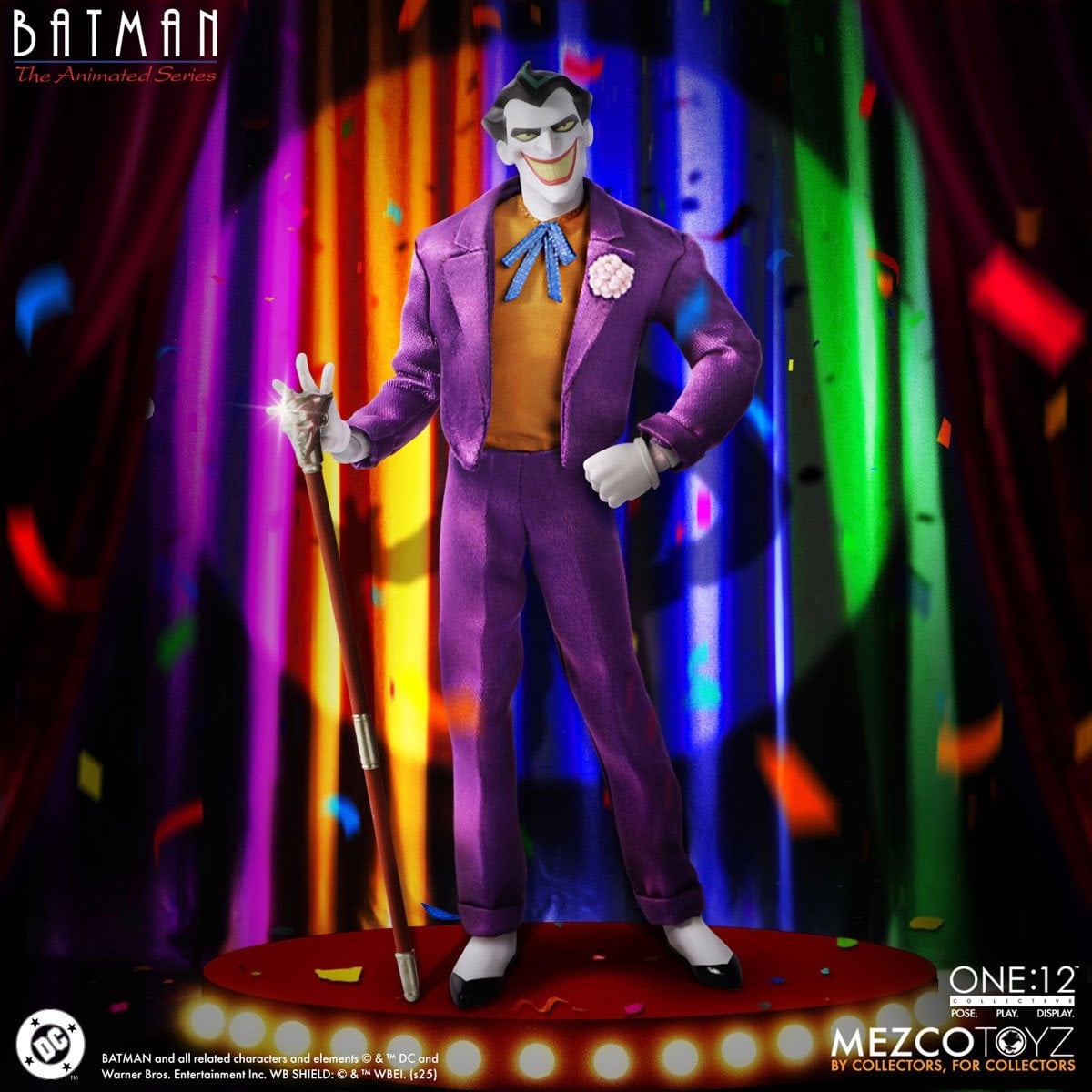 Mezco Batman: The Animated Series The Joker One:12 Collective Action Figure