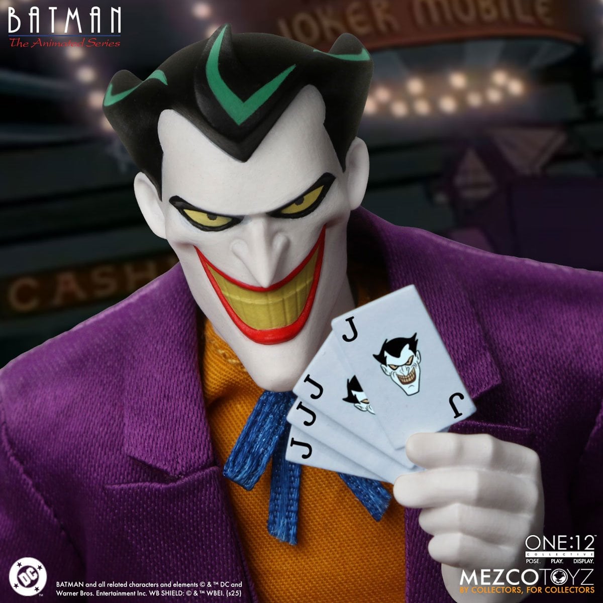 Mezco Batman: The Animated Series The Joker One:12 Collective Action Figure