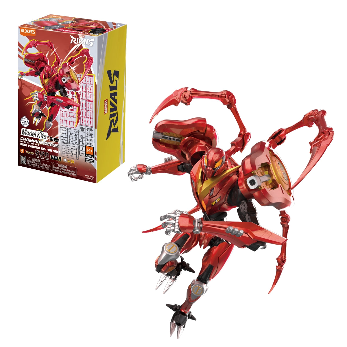 Blokees Marvel Rivals Peni Parker SP//DR Suit Champion Class Deluxe Model Kit