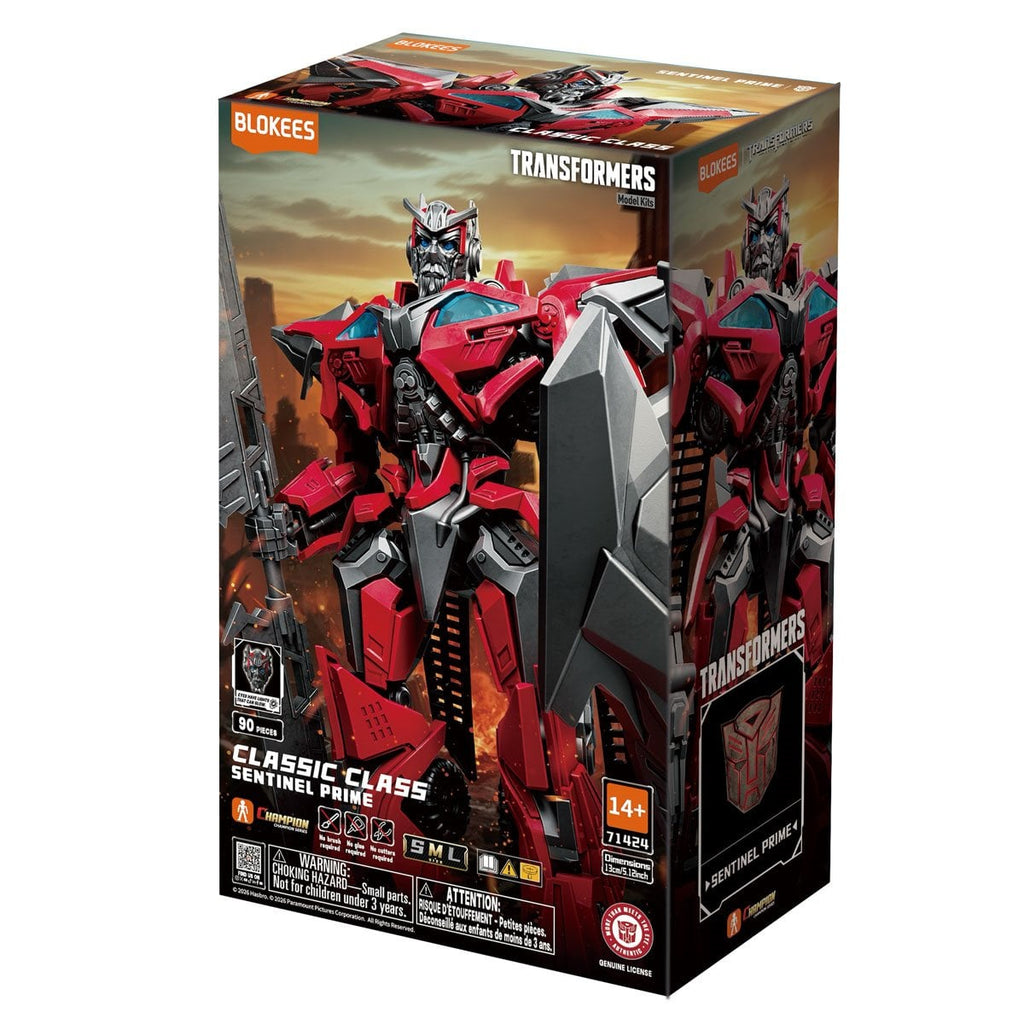 Blokees Transformers Classic Class Dark of the Moon Sentinel Prime Model Kit
