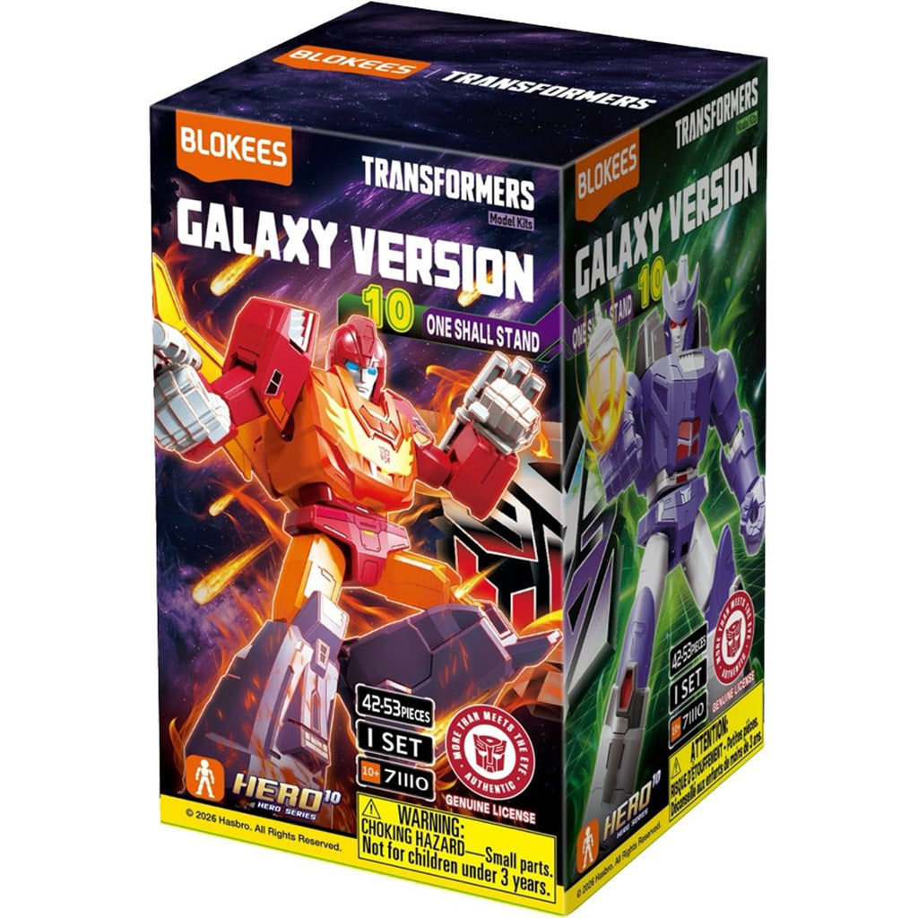 Blokees Transformers Galaxy Version 10 One Shall Stand Mini Model Kit (Single Blind Box)