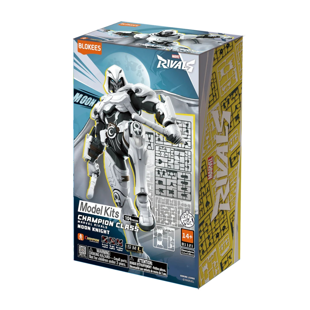 Blokees Marvel Rivals Moon Knight Champion Class CC10 Blokees Model Kit