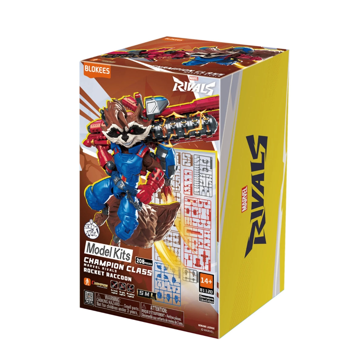 Blokees Marvel Rivals Rocket Raccoon Champion Class Model Kit