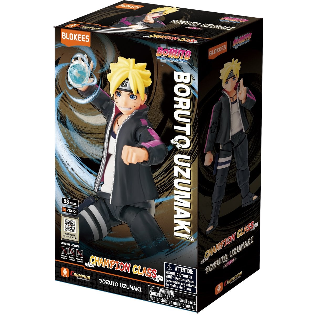 Blokees Naruto Shippuden Boruto Uzumaki Champion Class CC01 Model