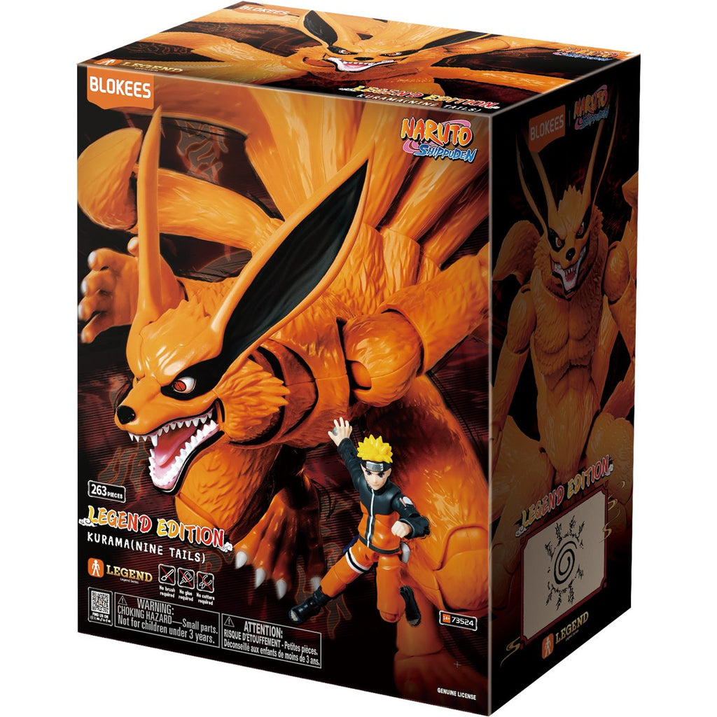 Blokees Naruto Shippuden Kurama Nine Tails Legend Edition Model Kit