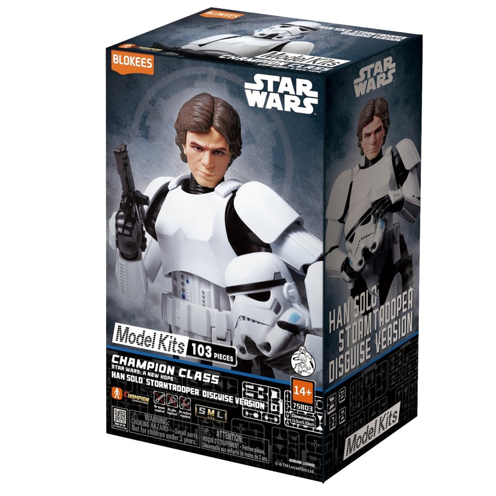 Blokees Star Wars: A New Hope Han Solo Stormtrooper Disguise Version Model Kit