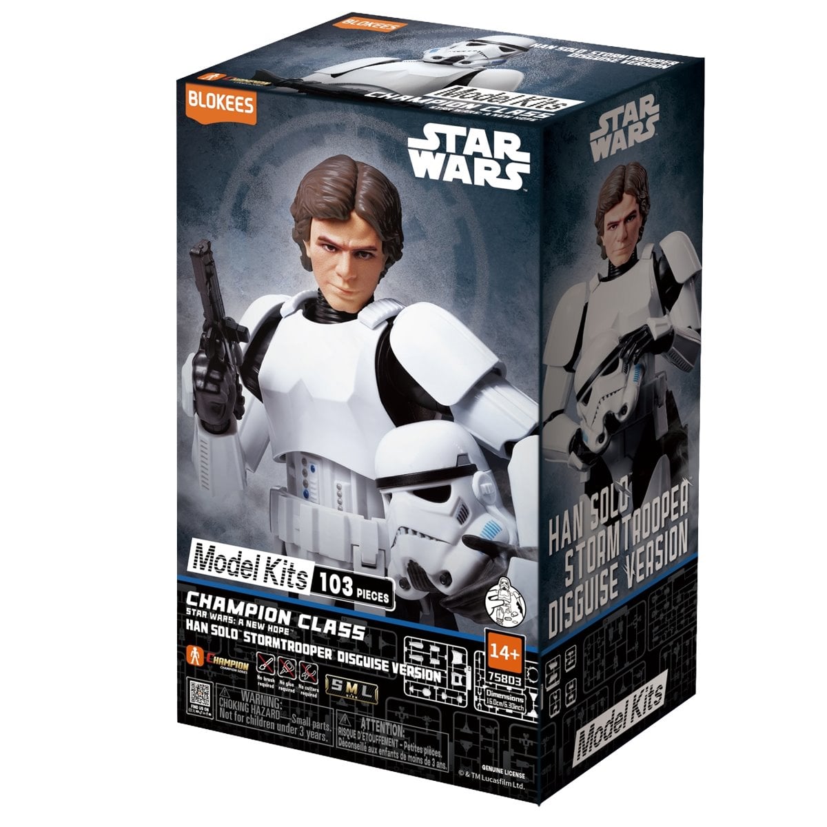 Blokees Star Wars: A New Hope Han Solo Stormtrooper Disguise Version Model Kit