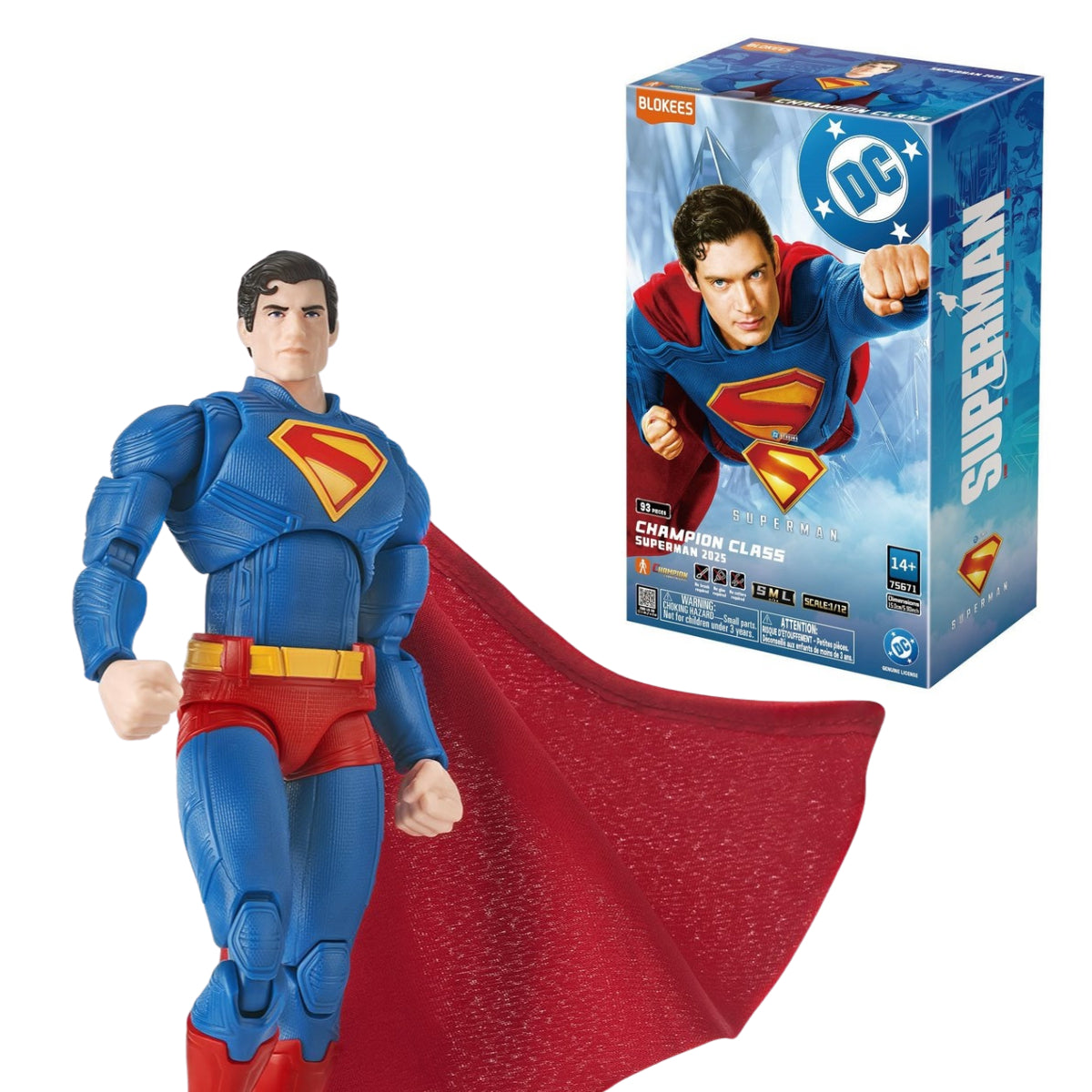 Blokees DC Superman 2025 Champion Class CC01 Model Kit