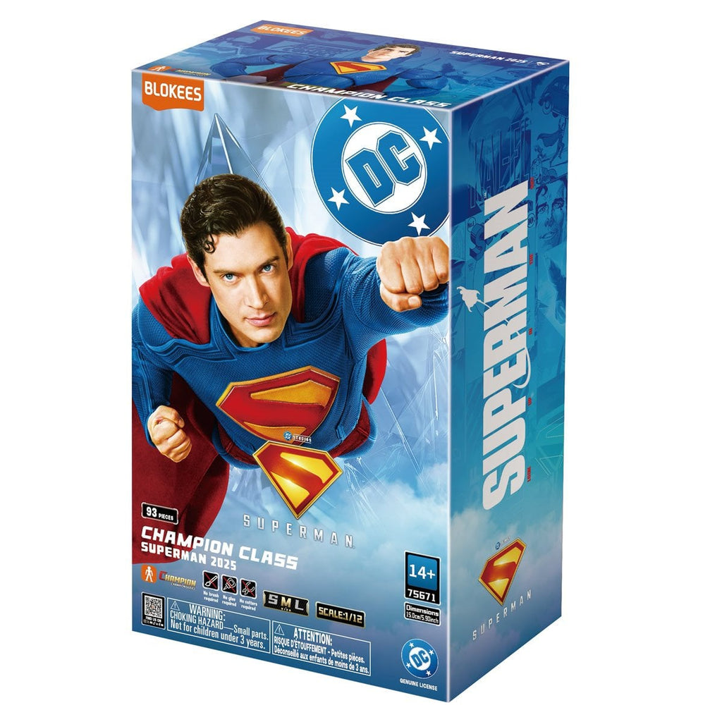 Blokees DC Superman 2025 Champion Class CC01 Model Kit