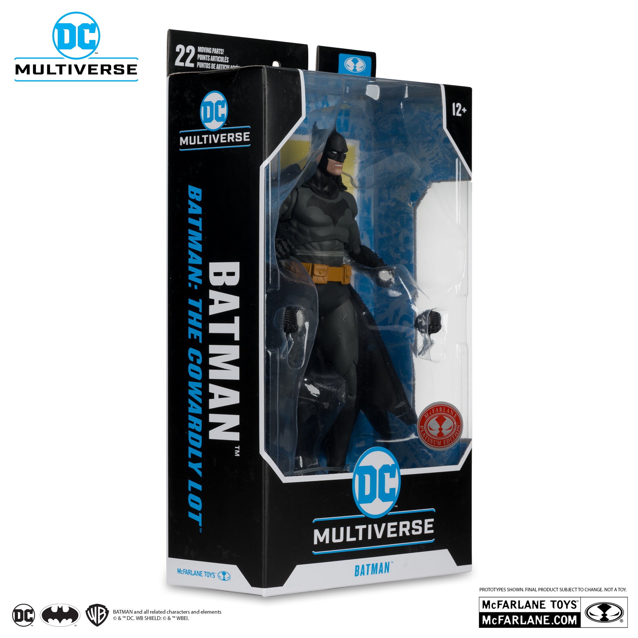 McFarlane DC Multiverse Batman Cowardly Lot Batman (Red Platinum Edition)