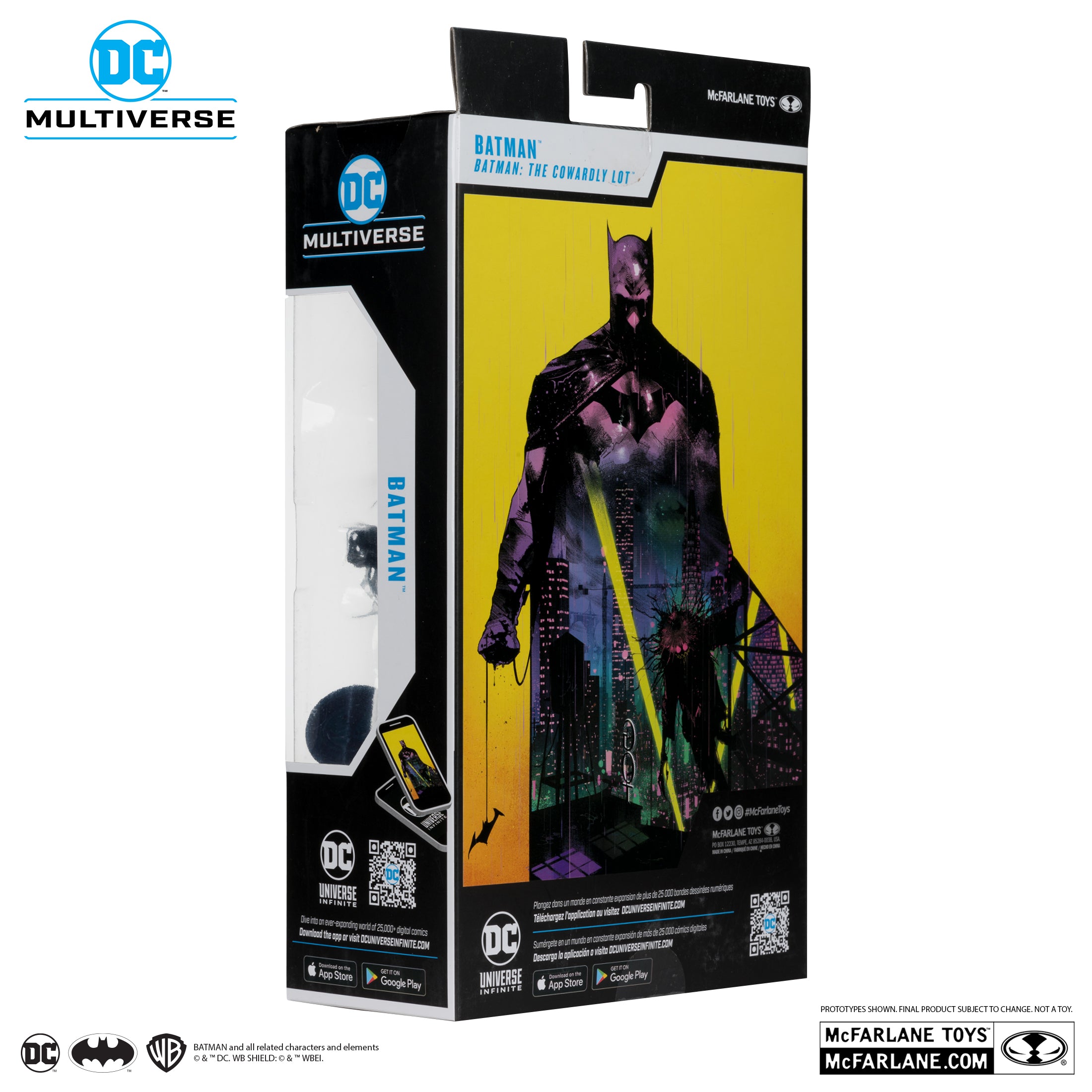 McFarlane DC Multiverse Batman Cowardly Lot Batman (Red Platinum Edition)