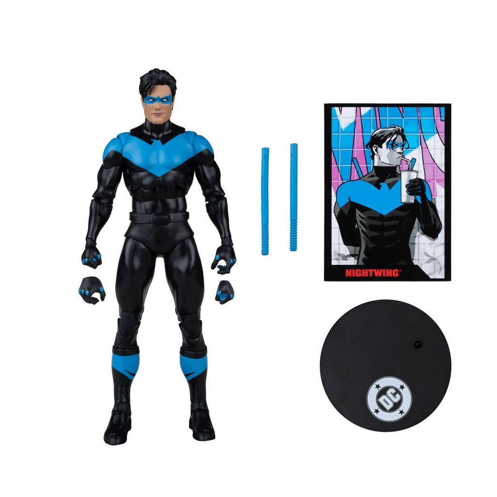 McFarlane DC Direct Page Punchers Wave 14 Nightwing #81 7-Inch Scale Action Figure with Comic