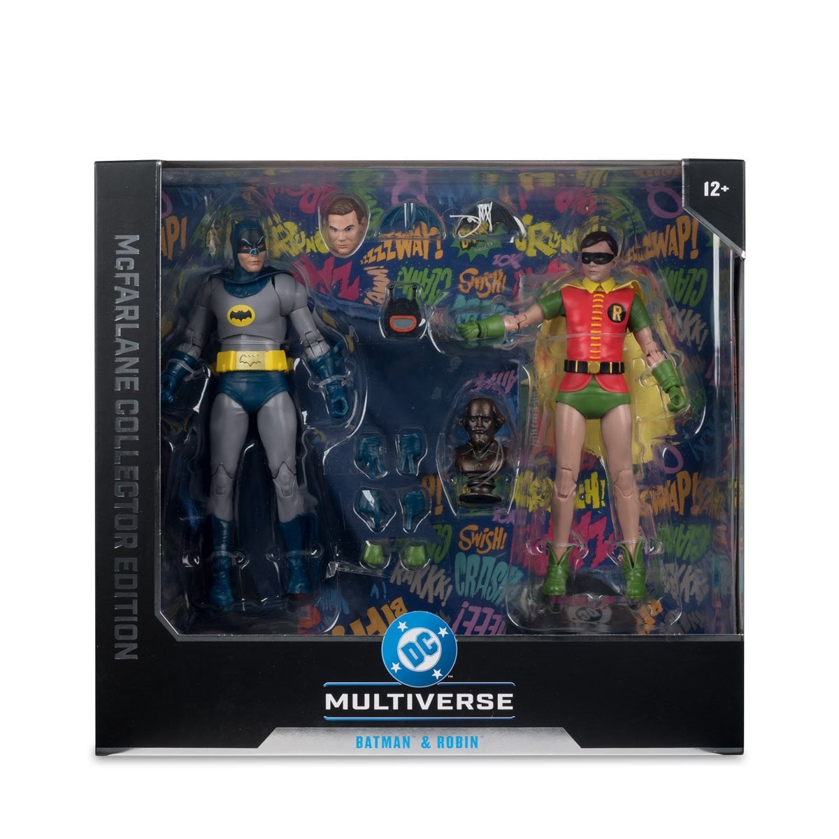 McFarlane Collector Edition #5 DC Multiverse Batman and Robin Batman Classic TV Series 7-Inch Action Figure 2-Pack