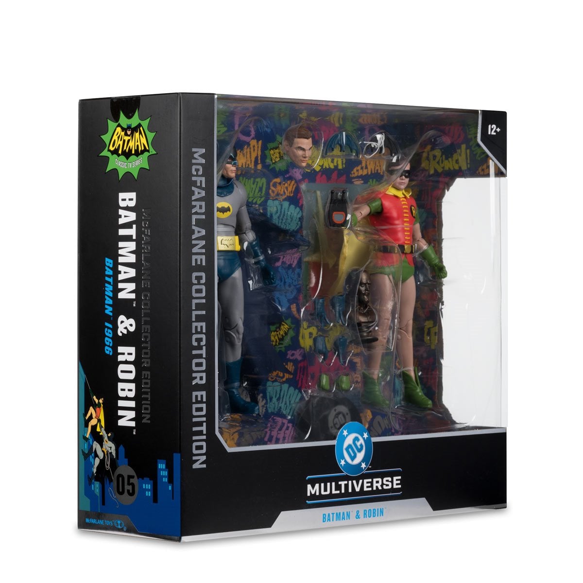 McFarlane Collector Edition #5 DC Multiverse Batman and Robin Batman Classic TV Series 7-Inch Action Figure 2-Pack