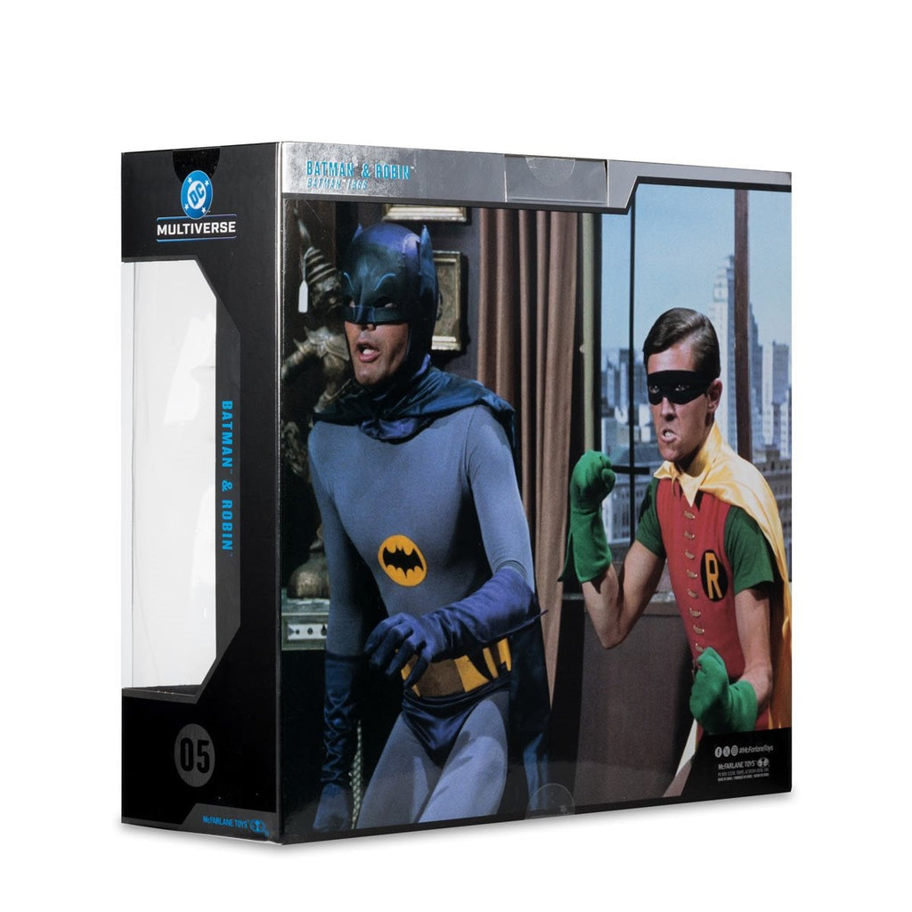 McFarlane Collector Edition #5 DC Multiverse Batman and Robin Batman Classic TV Series 7-Inch Action Figure 2-Pack