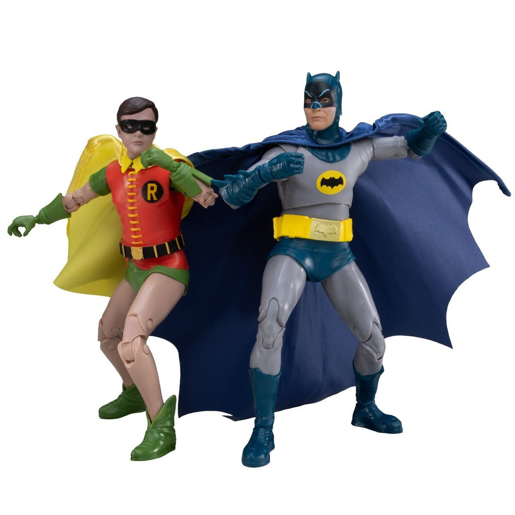 McFarlane Collector Edition #5 DC Multiverse Batman and Robin Batman Classic TV Series 7-Inch Action Figure 2-Pack