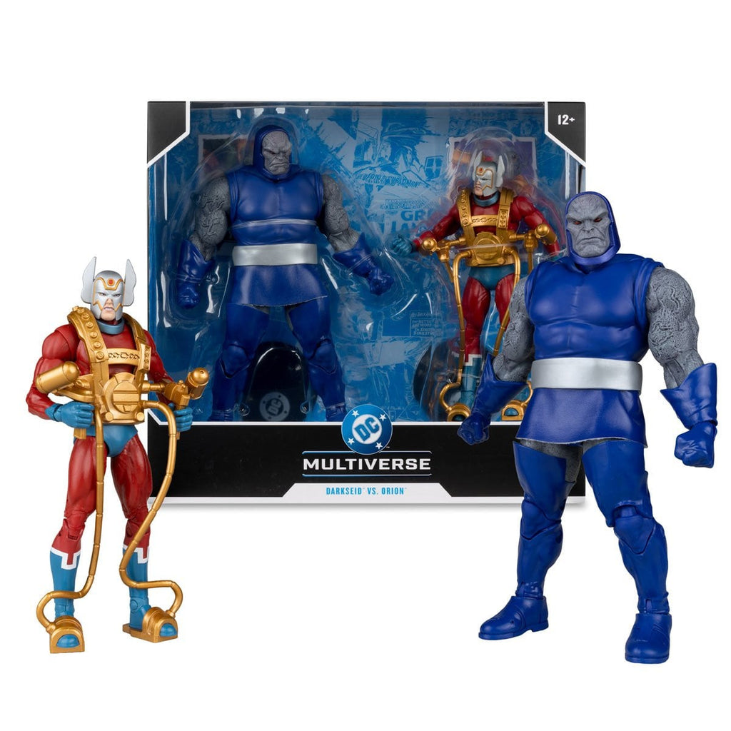 McFarlane DC Multiverse Darkseid vs. Orion 7-Inch Scale and Megafig Action Figure 2-Pack