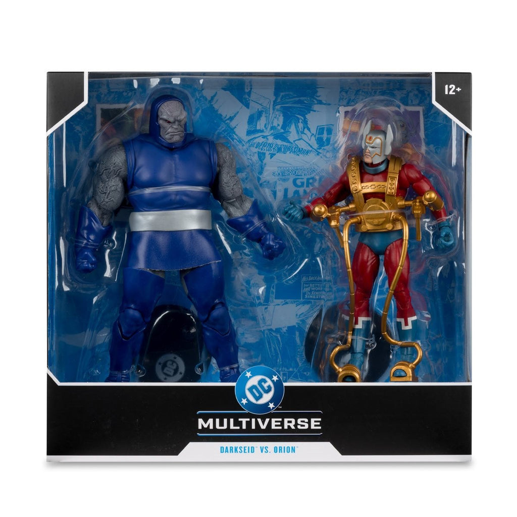 McFarlane DC Multiverse Darkseid vs. Orion 7-Inch Scale and Megafig Action Figure 2-Pack