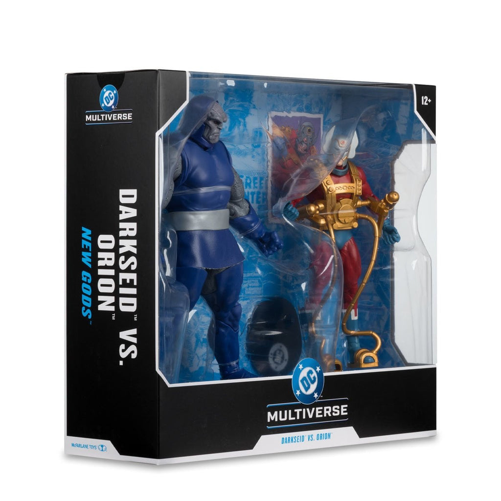 McFarlane DC Multiverse Darkseid vs. Orion 7-Inch Scale and Megafig Action Figure 2-Pack