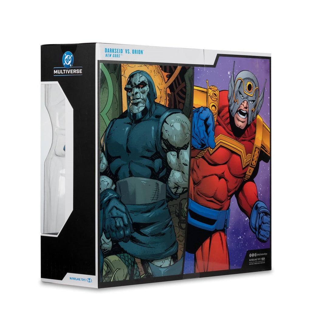 McFarlane DC Multiverse Darkseid vs. Orion 7-Inch Scale and Megafig Action Figure 2-Pack