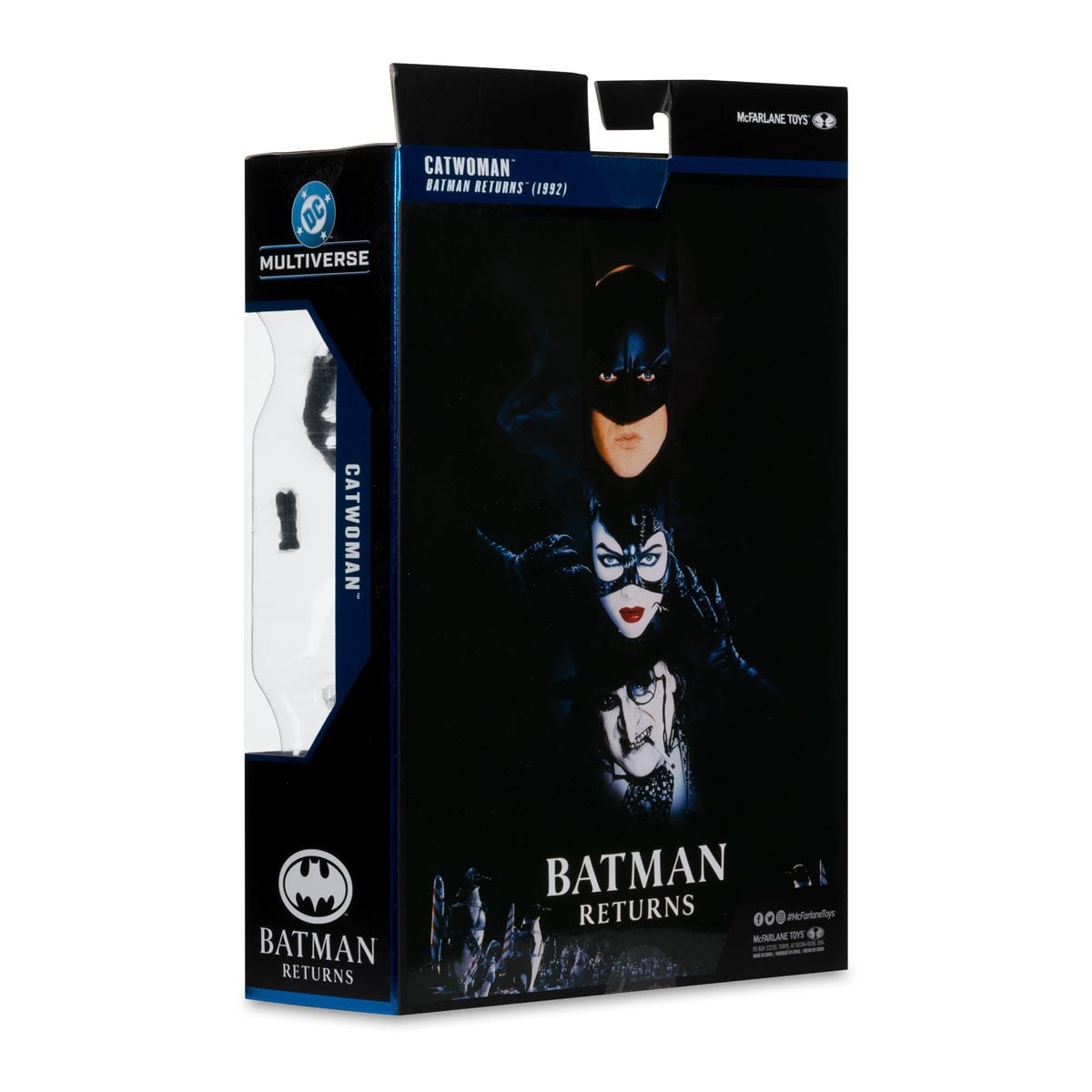McFarlane DC Multiverse Deluxe Theatrical Edition Wave 5 Batman Returns Battle Damaged Catwoman 7-Inch Scale Action Figure
