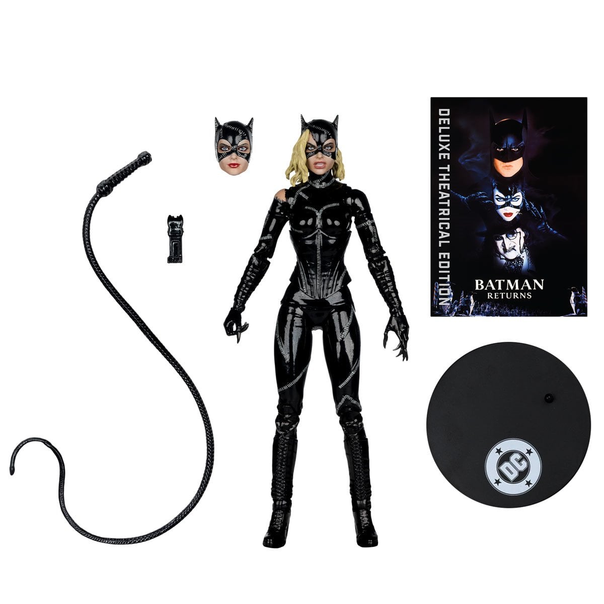 McFarlane DC Multiverse Deluxe Theatrical Edition Wave 5 Batman Returns Battle Damaged Catwoman 7-Inch Scale Action Figure